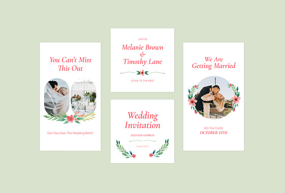 Wedding Invitations Design Pack