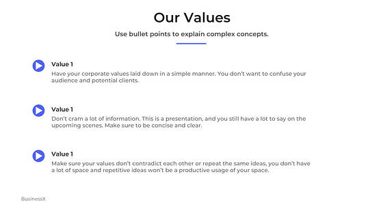 Corporate Presentation Variety Slides