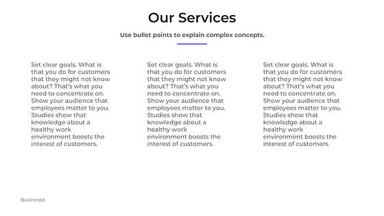 Corporate Presentation Variety Slides