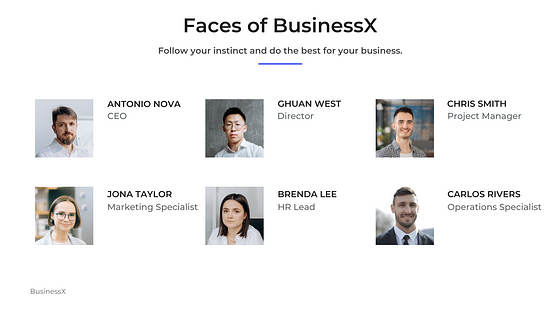 Corporate Presentation Variety Slides