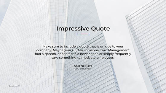 Corporate Presentation Variety Slides