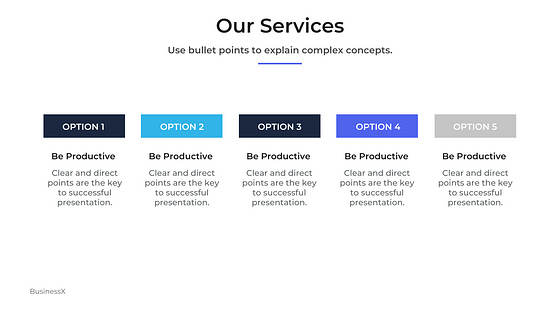 Corporate Presentation Variety Slides