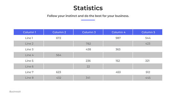 Corporate Presentation Variety Slides
