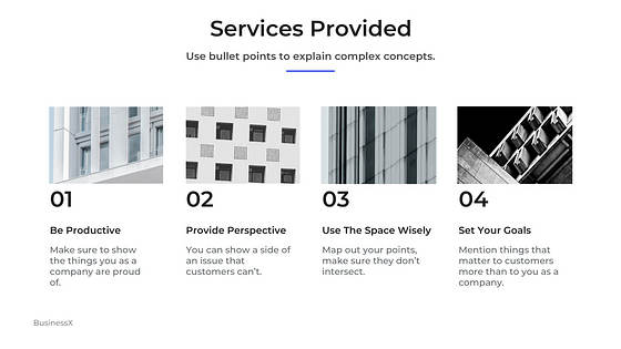 Corporate Presentation Variety Slides