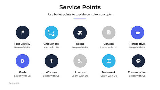 Corporate Presentation Variety Slides