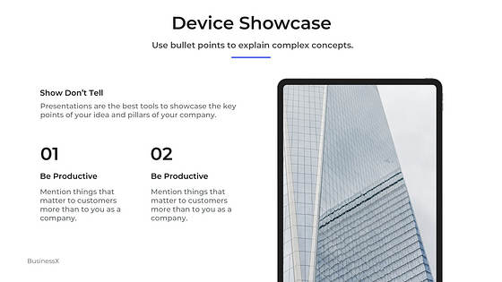 Corporate Presentation Variety Slides