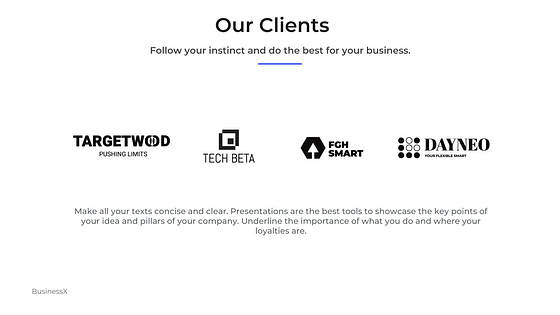 Corporate Presentation Variety Slides