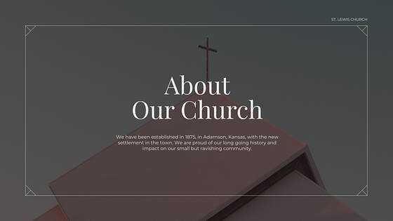 Church Meeting Presentation 