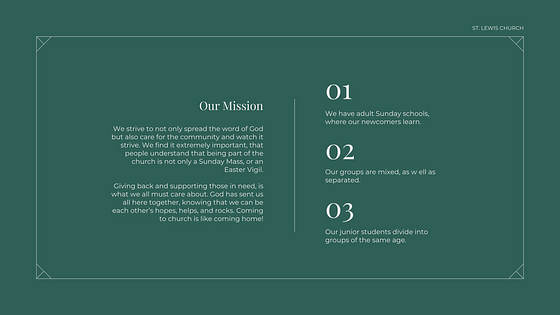 Church Meeting Presentation 