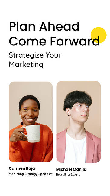 Marketing-Dienstleistungen und Schulungs-Promo