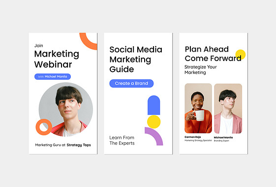 Marketing-Dienstleistungen und Schulungs-Promo