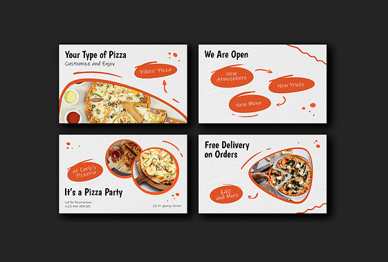 Pizzeria Promotion Set