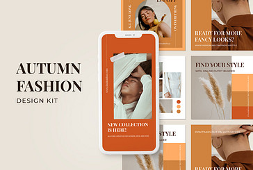 Autumn Fashion Design Kit