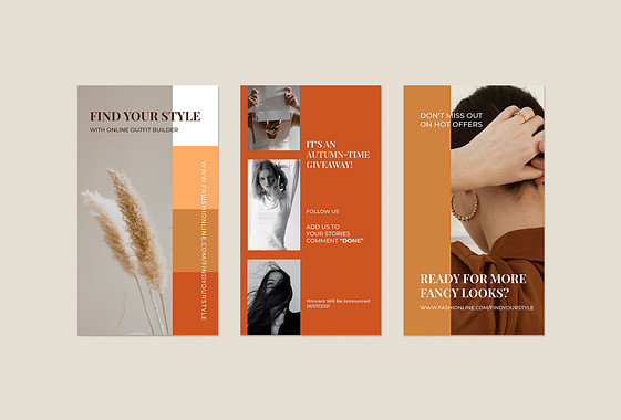 秋のファッションデザインキット