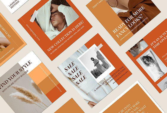 秋のファッションデザインキット