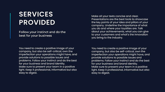 Business Presentation Variety Kit