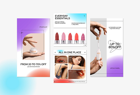 Cosmetics Store Sale Pack