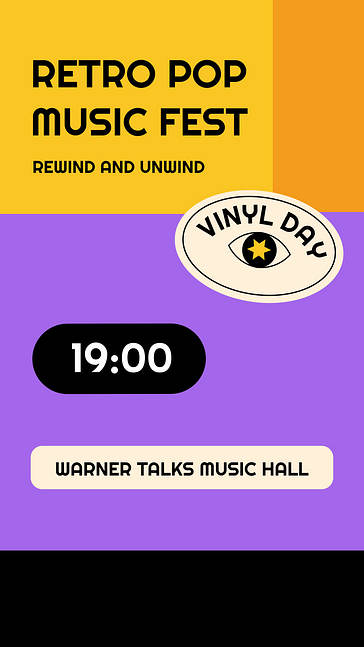 Retro Theme Music Promotion