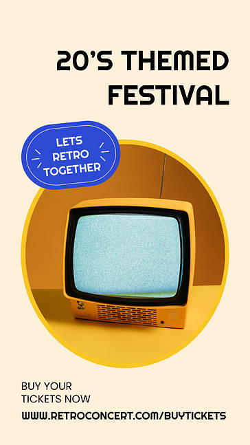 Retro Theme Music Promotion