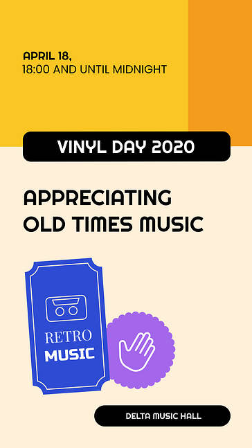 Retro Theme Music Promotion
