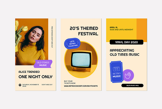 Retro Theme Music Promotion