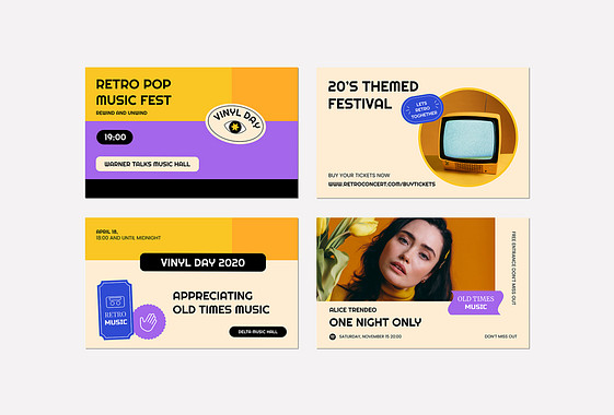 Retro Theme Music Promotion