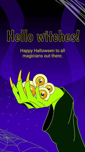 Spooky Halloween Visuals Set