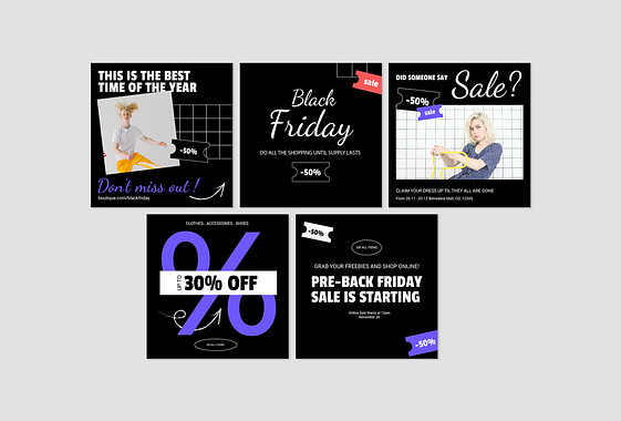 Black Friday Discount Visuals