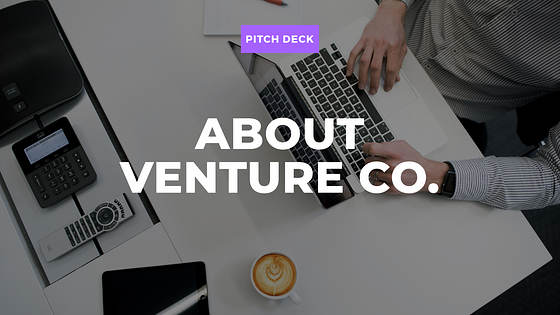 Pitch Deck Corporate Presentation