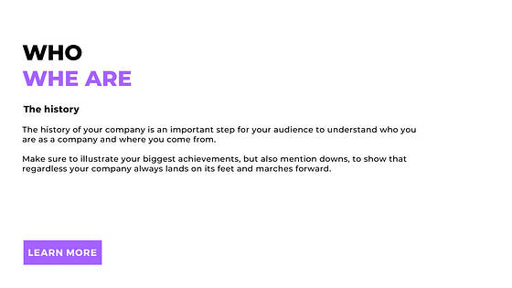 Pitch Deck Corporate Presentation