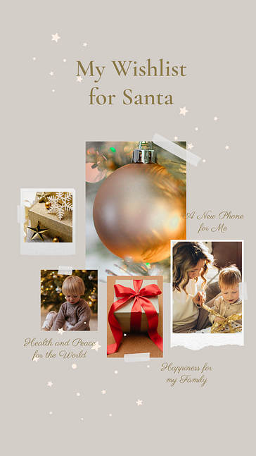 Realistic Golden Christmas Visuals