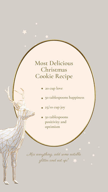 Realistic Golden Christmas Visuals