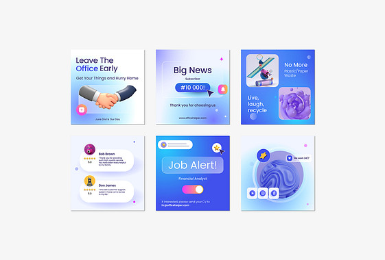 Professionelles SMM-Unternehmens-Kit