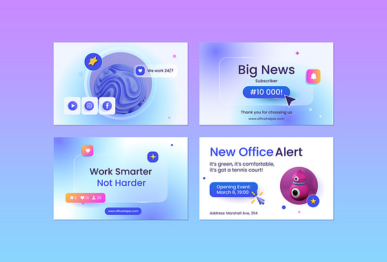 Professionelles SMM-Unternehmens-Kit