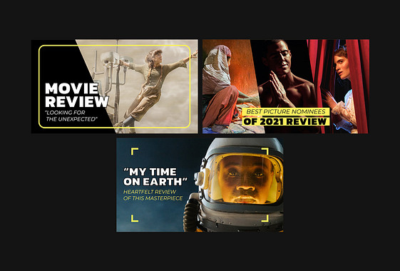 Movie Review YouTube Thumbnails