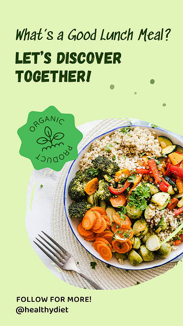 Healthy Meal Prep Visuals Set