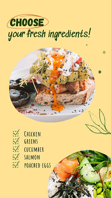 Healthy Meal Prep Visuals Set