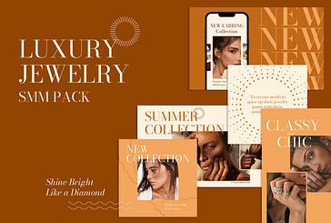 Luxury Jewelry SMM Pack