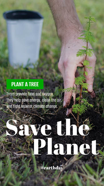 Earth Day Social Media Marketing Pack