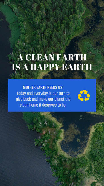 Earth Day Social Media Marketing Pack