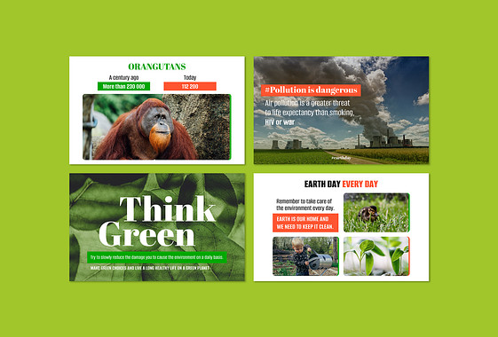 Earth Day Social Media Marketing Pack