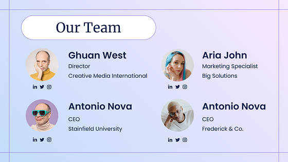 Marketing Variety Slides