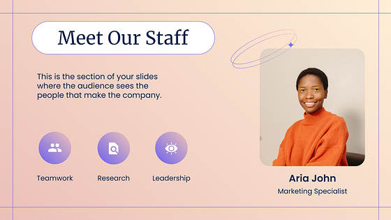 Marketing Variety Slides