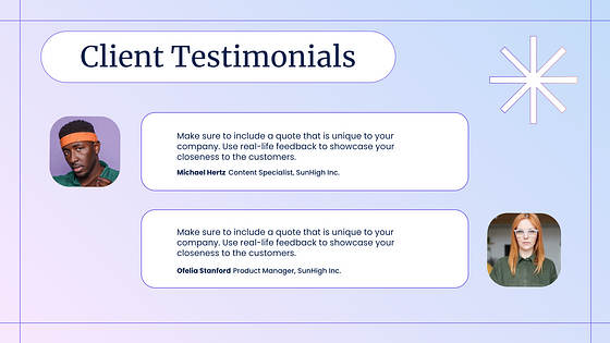 Marketing Variety Slides