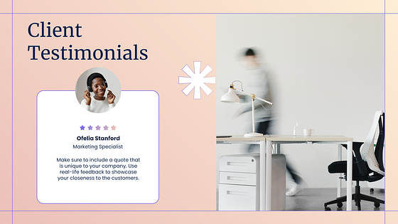 Marketing Variety Slides