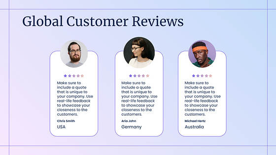 Marketing Variety Slides