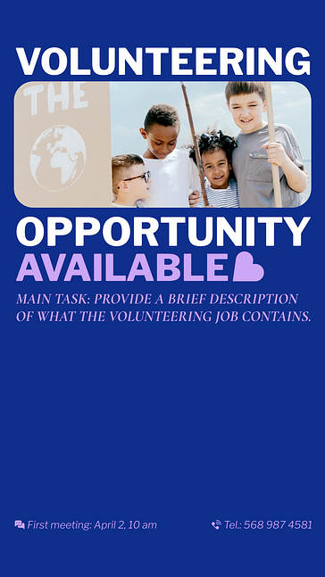 مجموعة وسائل التواصل الاجتماعي للتطوع