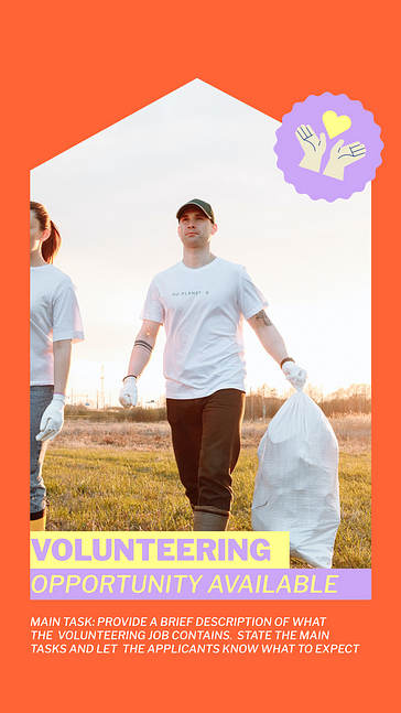 مجموعة وسائل التواصل الاجتماعي للتطوع