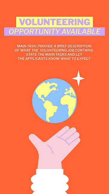 مجموعة وسائل التواصل الاجتماعي للتطوع