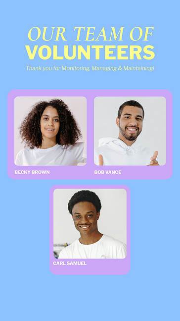 مجموعة وسائل التواصل الاجتماعي للتطوع